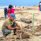 El objetivo es retirar todos los desechos que llegaron con los aguaceros.