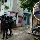 La Policía llegó a un inmueble e hizo una indagación en torno a este doble crimen.