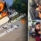 La tía de Jandry, de 17 años, llegó al Instituto Forense para retirar su cadáver. Con tristeza, relató que su vida cambió por completo cuando quedó huérfano.