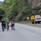 Imagen del barrio Carigan donde las aguas servidas ingresaron a la iglesia tras la explosión de las tuberías.