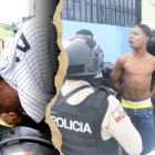 Mientras era llevado a la patrulla, le gritaba a su cónyuge que se calmara y que pronto volvería.