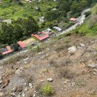 Sector Nangora en peligro por un gran deslizamiento de tierra.