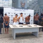 Los detenidos fueron presentados en la Unidad de Vigilancia del distrito Nueva Prosperina.