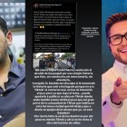 Aquiles Álvarez y Jorge Heredia enfrentados por una publicación