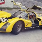 El Porsche Carrera 6 del ídolo ibarreño Fernando Madera, previo a una de las grandes competencias de hace más de una década, cuando el rally se vivía intensamente.