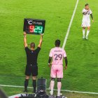 Allen Obando tuvo su estreno con el Inter Miami en la MLS.