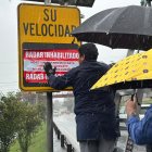 Los sellos fueron colocados en una de las avenidas principales de la capital.