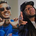Jombriel y Mr. Wilson cantan género urbano y son artistas ecuatorianos.