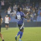 Joao Quiñonez celebró su gol en el 1-0 de Emelec a Libertad por la fecha 8 de LigaPro