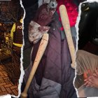 Los delincuentes usaron bates de béisbol para golpear a uno de los dos secuestrados en Quito.