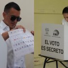 Daniel Noboa y Luisa González ejercerán su derecho  voto.