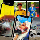 En la iglesia central del cantón Buena Fe se efectuó la misa de cuerpo presente de los tres fallecidos.