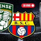 Barcelona SC visita a Orense en la LigaPro 2025.