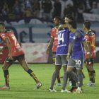 Emelec derrotó 2-1 a Deportivo Cuenca el 2 de marzo de 2024, la última vez que se enfrentaron en el estadio Alejandro Serrano Aguilar por la LigaPro.