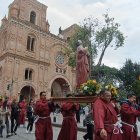 En Cuenca también se realizaron varias procesiones.