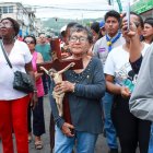 Esmeraldas también tuvo un emotivo viacrucis.