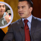Joven le pidió una beca a Daniel Noboa a cambio de un reto