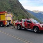 Debido a las labores de rescate y el levantamiento de los indicios, el tráfico en esta carretera fue cerrado durante unas tres horas.