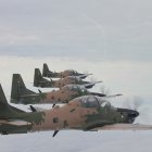 La Fuerza Aérea Ecuatoriana despliega aviones en dos provincias del país.