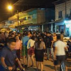 El caos que se vivió por el caso en la comunidad de Guangala.