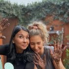 Madre e hija tenían una bonita relación de complicidad.
