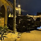 En Machala, una persona fue arrollada por una camioneta que, minutos antes, fue baleada.