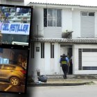 Jackson Rodríguez, 
de 26 años, es oriundo de Esmeraldas. Su esposa e hijo fueron sacados de su vivienda.