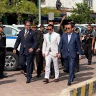 El primer mandatario realizó la entrega de 37 patrulleros en Puerto Bolívar la tarde de este miércoles 23 de abril.