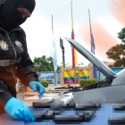 En un procedimiento policial en Durán, ocho armas fueron incautadas.