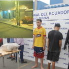 Los detenidos fueron presentados por la Policía en la UVC de Durán.