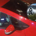 El carro en 
el que se movilizaba Pezo presentaba impactos de proyectil.