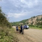 La Policía llegó al sitio para tomar procedimiento del caso.