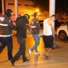 Los asaltantes fueron presentados ante los medios de comunicación en las instalaciones de la Policía Judicial, en Guayaquil