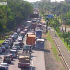 La ATM publicó una foto en la cual se notaba el tráfico congestionado.