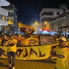 Las calles de Naranjal tuvieron un desfile por el Centenario.