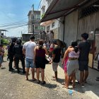 Moradores se agruparon en el sitio, luego del acto violento.