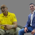 Roberto Ibañez (i) busca llegar a la presidencia del COE, mientras que Jorge Delgado (d) va por la reelección