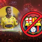 Damián Díaz no estuvo presente en la Noche del Centenario de Barcelona SC.