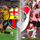 Octavio Rivero por Barcelona y Franco Mastantuono por River Plate, figuras del partido.