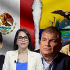 México mencionó a Rafael Correa, Arauz y González como figuras presuntamente perseguidas en Ecuador.
