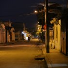 En este sector ocurrió el crimen del uniformado.