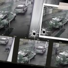 El ataque en contra del plantel quedó registrado en cámaras de seguridad.