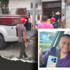 Ganaderos y caballistas de Colimes, Salitre y Daule arribaron a la morgue de Balzar para conocer sobre la muerte de Gladys Echever Salas y su esposo, Neizzer Cevallos.