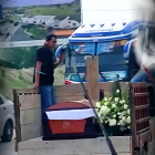 En Charapotó, parroquia manaba, un cortejo fúnebre terminó en tragedia.