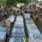 La ayuda humanitaria llegó a los damnificados por el temporal invernal.