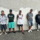 Los aprehendidos fueron llevados hacia una unidad judicial.