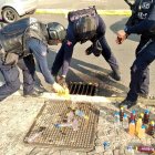 Licores decomisados se consumían en el espacio público.