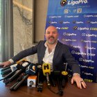 Miguel Ángel Loor explicó que el presupuesto 2025 de LigaPro fue aprobado en unanimidad.