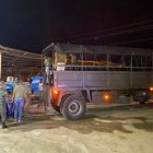 Se realizó un operativo en Manta, la mañana de este 15 de mayo.