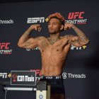 Michael Morales marcó 170,5 libras en la báscula y cumplió con el peso oficial.